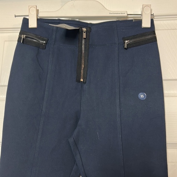 Abercrombie & Fitch Dark Blue Pull On Stretch Pants XS - Picture 2 of 6